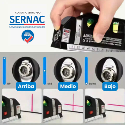 NivelMax™ - Nivel Laser 4 en 1 de Alta Precisión