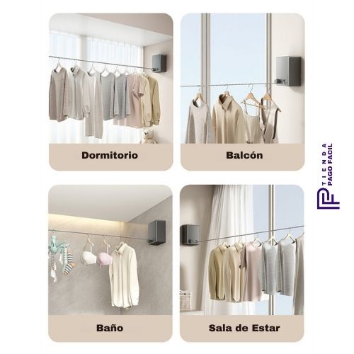 LineaLux™ - Colgador Retráctil Premium