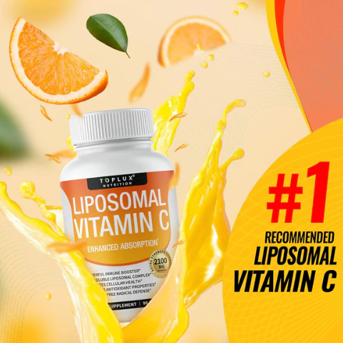 LIPOSOMAL VITAMINA C 90 CÁPSULAS + ENVÍO GRATIS