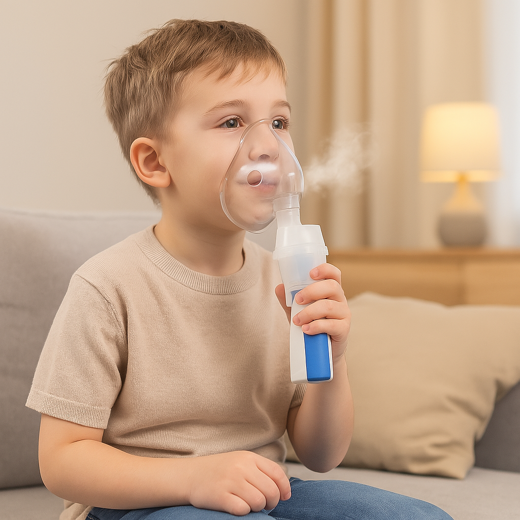 Nebulizador Portátil – Alivia la Congestión en Minutos 😷✨