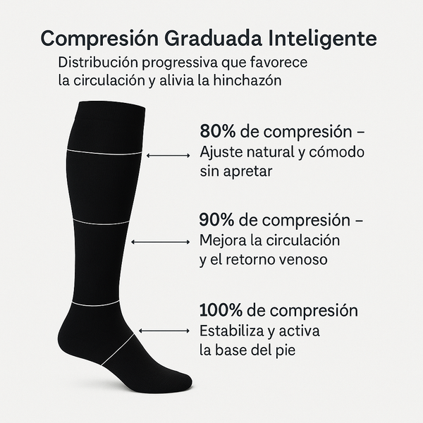 Flexi Compresión™ – Calcetines de Compresión Ergonómicos