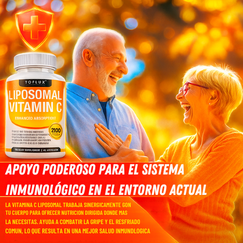 LIPOSOMAL VITAMINA C 90 CÁPSULAS + ENVÍO GRATIS