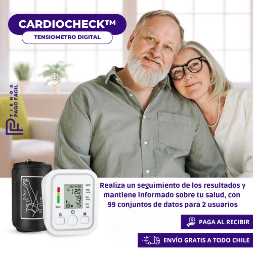 CardioCheck™ – Monitor de Presión Arterial de Brazo