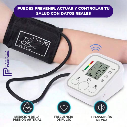 CardioCheck™ – Monitor de Presión Arterial de Brazo