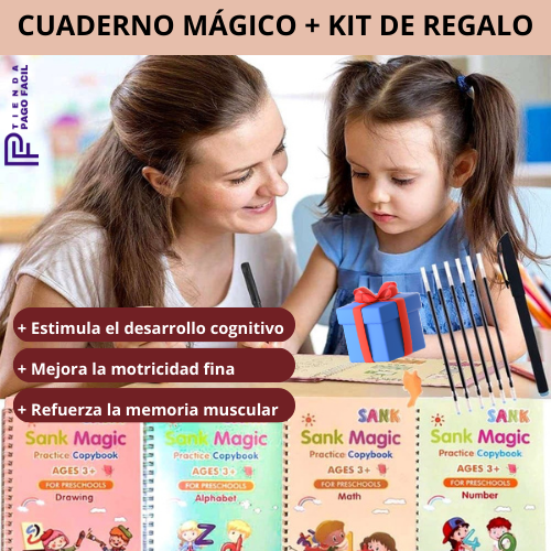 Cuaderno Mágico Sank Magic™ + 🎁 KIT De Regalo 🎁
