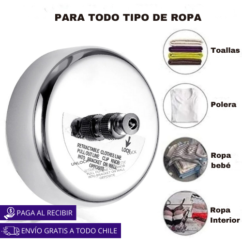 Lux™ - Colgador Retráctil Premium
