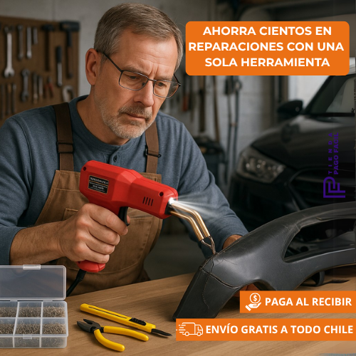 ThermoPlast™ - Pistola Soldadora Plásticos + 🎁 KIT Completo🎁
