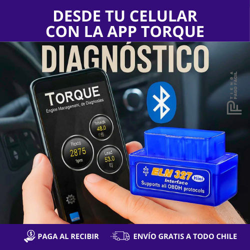 ScanPro ELM327™ - Mini Escáner de diagnóstico para auto