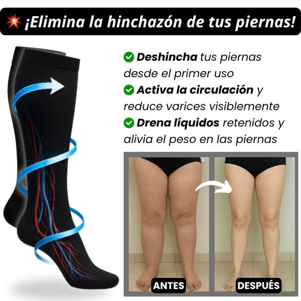 Flexi Compresión™ – Calcetines de Compresión Ergonómicos
