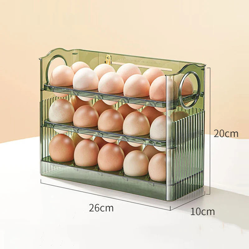 Eggos™ - Dispensador de Huevos 3 Niveles (30 huevos)